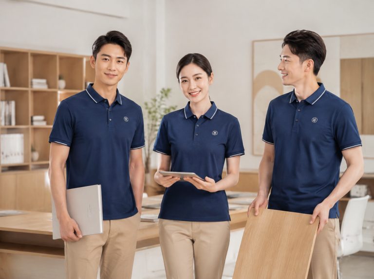 溆浦县企业工作服T恤POLO衫